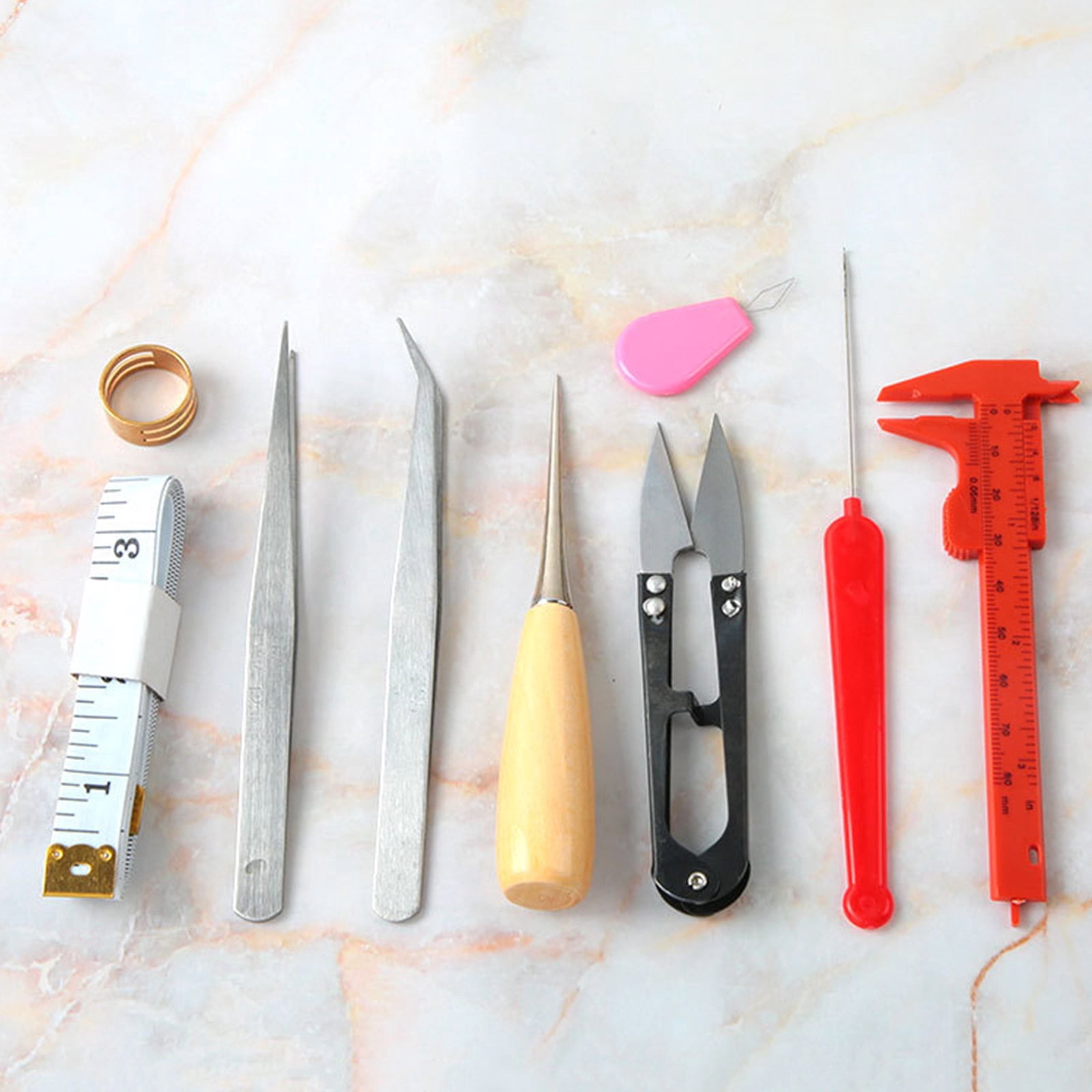 BELOWSYALER Jewelry Making Jewelry Tools Set Convenient Jewelry Tools Set Beadwork Tool Set Jewelry Pliers Set for
