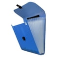 thumbnail image 2 of Folder Expandible Tipo Portafolio Carta Azul con Broche Kikomo Importadores, 2 of 3