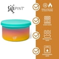 thumbnail image 2 of Silipint: Silicone 20oz Lidded Bowls: 2 Pack Aurora - Unbreakable, Flexible, Microwave-Oven-Dishwasher, Non-Slip, 2 of 8
