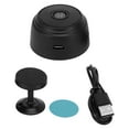 thumbnail image 1 of Mini cámara WiFi 1080P HD con control remoto por aplicación, visión nocturna, cámara espía oculta para seguridad del hogar, color negro, 1 of 14