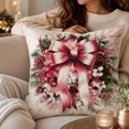 thumbnail image 2 of Novryn Christmas Themed Pillowcase, Snowman Santa Cushion Cover for Sofa, Cozy Home Textile Decor for Everyday Comfort, 2 of 7