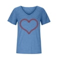 thumbnail image 3 of Birdeem T-Shirt Sans Manches à Col en V pour Femmes, Mode Décontractée, Imprimé, Chandail, 3 of 7