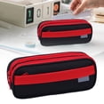 thumbnail image 2 of Pencil Case, Cute Pencil Pouch, Zippered Pencil Box Fabric Bag Big Stationery Pencil Pouch for Women & Men Portable Storage Organizer Bag for Office, Travel by Ageoie, 2 of 9