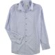 thumbnail image 1 of bar III Camisa de vestir con botones de piña para hombre, azul, 16-16.5, 1 of 1