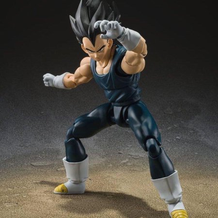 S . H . F Dra*gon Ball Super Vegeta Super Hero Tamashii black hair Action Figure Box Set New 6“