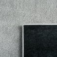 thumbnail image 5 of SAFAVIEH Plain and Solid Carleen Solid Plush Area Rug, Light Grey, 5'5" x 7'7", 5 of 8