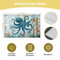 thumbnail image 7 of Placemat Octopus Placemats for Dining Table Teal Starfish Marine Life Washable Table Mats for Party Kitchen Dining Decoration, 7 of 7