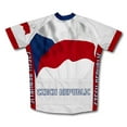 thumbnail image 2 of Czech Republic Flag Short Sleeve Cycling Jersey  for Men - Size 2XL, 2 of 3