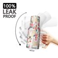 thumbnail image 3 of OBREWU Pugs and Flowers Tumbler with Handle and Lid,Pugs and Flowers 40oz Double Wall Vacuum Insulated Tumbler,Cups Gift for Women and Men, 3 of 7