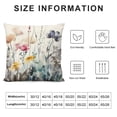 thumbnail image 5 of Nawypu  Floral Throw Pillow Covers Watercolor Pillows, Decorative for Couch Sofa Home Decor Cushion Outdoor Decor, 5 of 5