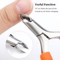thumbnail image 3 of Alicates de Manicura Vogacara Multifuncional Tijeras Cuticle Nipper Verde, 3 of 6
