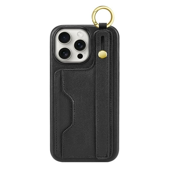 SaharaCase FingerGrip MagSafe Phone Case for iPhone 15 Pro Max Shock Absorbing Black (CP00484)