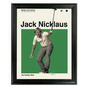 Jack Nicklaus Framed Sports Art Photo by Thomas Maxwell