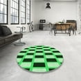 thumbnail image 3 of Ahgly Company Indoor Rectangle Patterned Stoplight Go Green Area Rugs, 2' x 5', 3 of 6