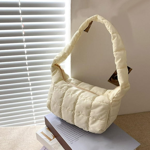 Bolso bandolera acolchado Colcomx para mujer tamaño 23x14x9cm color cruzado