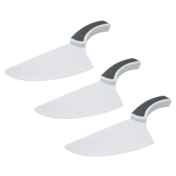 Handy Housewares 10-Inch Non-Scratch Pie Cutter, Cake Knife & Server 3 Pack