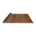 thumbnail image 2 of Ahgly Company Indoor Square Abstract Brown Contemporary Area Rugs, 4' Square, 2 of 4