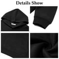 thumbnail image 6 of Shine Up Hoodies for Women Fleece Hooded Sweatshirts Oversized Pullover Long Sleeve Ladies Tops with Pocket, 6 of 9