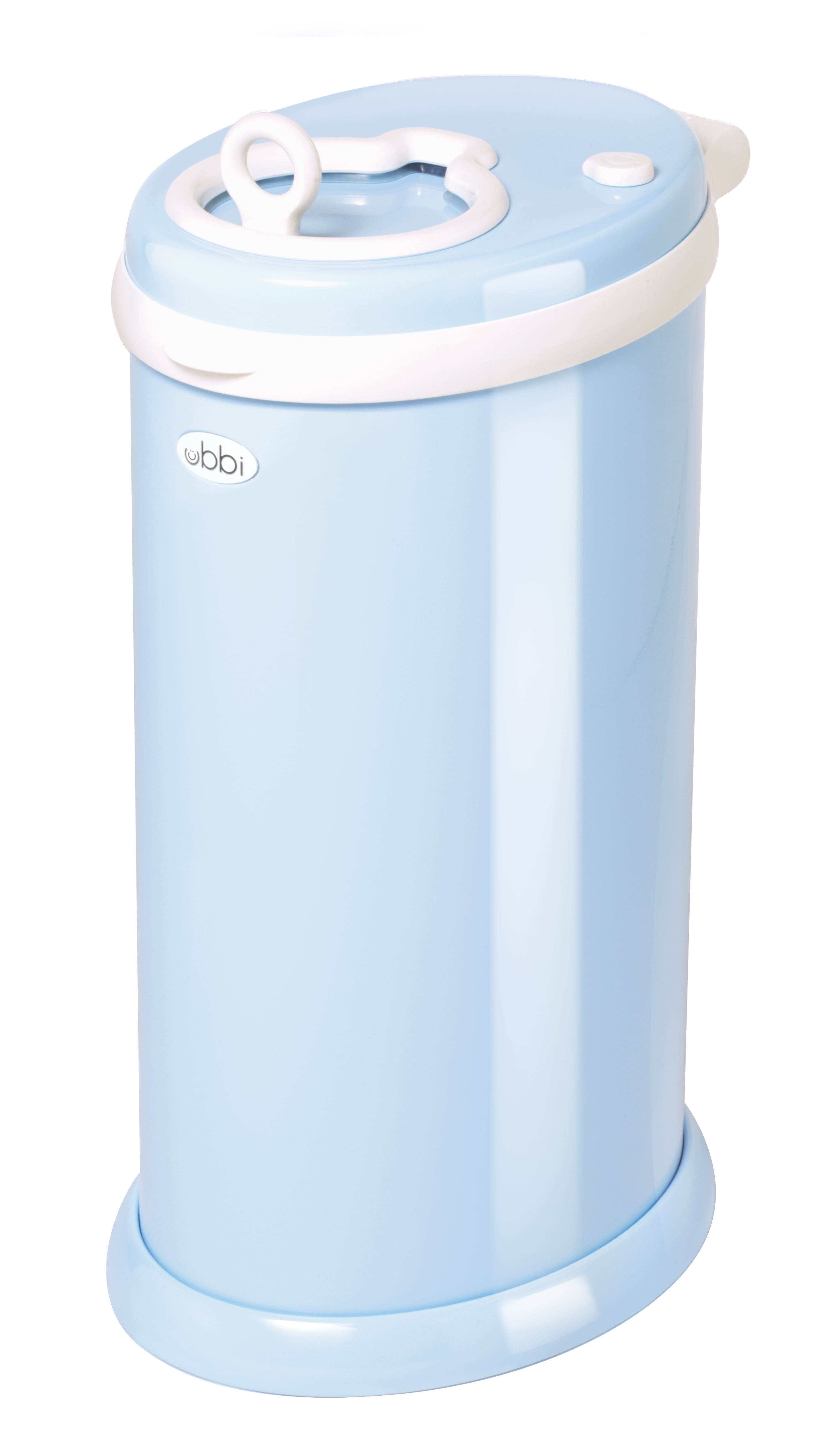 Ubbi Steel Diaper Pail, Light Blue