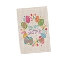 thumbnail image 3 of Bandera de jardín de Pascua, bandera de 30x45cm, conejo Vertical decorativo, bandera festiva colorida para interior y exterior, decoración de Pascua FHJ022-DP-HYQ2007 shamjiam Bandera colgante al aire libre, 3 of 8