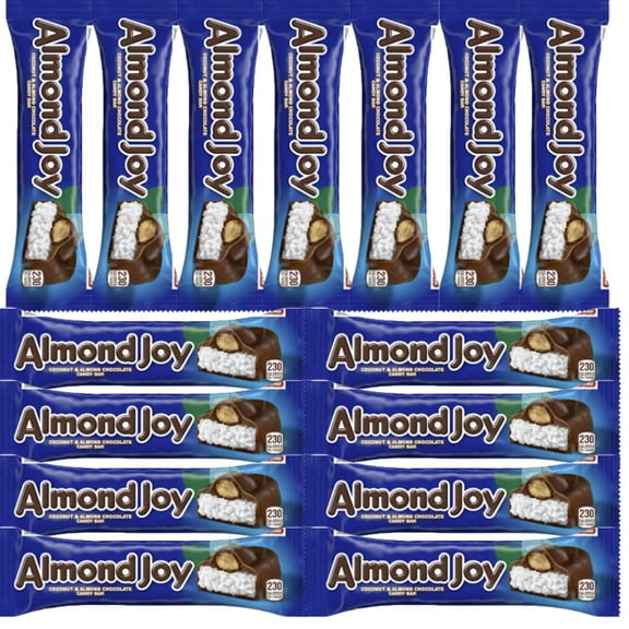 Almond Joy Coconut and Almond Chocolate Candy, Bar 1.61 oz - (pack of 15)