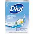 thumbnail image 2 of Dial Skin Care Bar Soap, Coconut Water, 4 oz, 8 Bars, 2 of 6