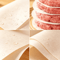 thumbnail image 5 of CCOCC 2026 New Burger Patty Paper,6.3 In,Set of 100,Patty Paper Squares,Baking Parchment Paper Round / Hamburger Patty Papers for Separating Burger Patty,Cookies and More Egg Roll Wrappers, 5 of 7