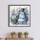 thumbnail image 4 of 5D bricolaje taladro redondo completo diamante pintura muñecos de nieve Kit decoración del hogar 40x40cm JShteea El nuevo, 4 of 9