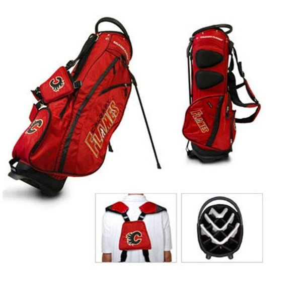Team Golf Team Golf 13328 NHL Calgary Flames Fairway StandCarry Bag