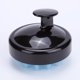 thumbnail image 2 of Cepillo de masaje para el cuero cabelludo ShuxiuWang Cerdas de silicona suave negro y azul, 2 of 4