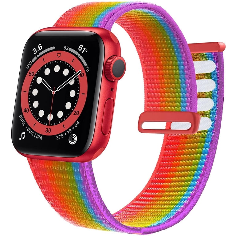 BXUXOHS (1Pack/4Pack) Sport Loop Bands for Apple Watch Band  display picture 3