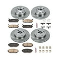 thumbnail image 3 of Power Stop Front and Rear Stock Replacement Brake Pad and Rotor Kit KOE718, 3 of 8