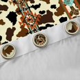 thumbnail image 4 of Erosebridal Rustic Farmhouse Curtains Pack of 2 (42x84 Each), Vintage Aztec Curtains Blackout, 4 of 6