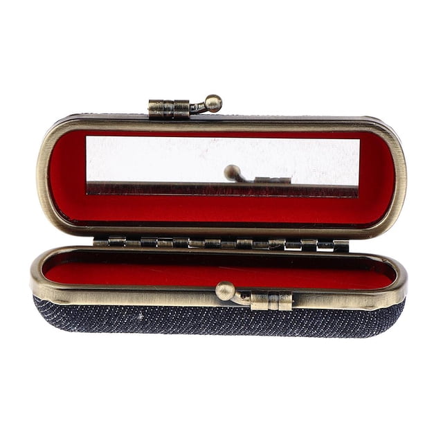 Estuche organizador caja De pintalabio espejo Colcomx De labios con espejo