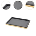 thumbnail image 6 of EHJRE Jewelry Display Tray Brushed Leather Jewelry Holder for Selling Drawer Rings Gray, 6 of 9