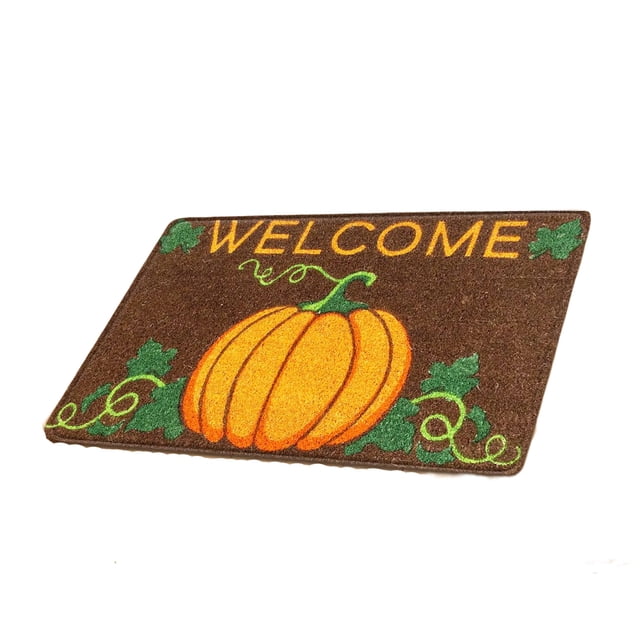 Yuarrent Alfombras con letras de dibujos animados, alfombra protectora para sala de estar de Halloween, no tóxica, lavable, decoración de casa, Kits de decoración para fiestas No.1 Yuarrent HA045781-01