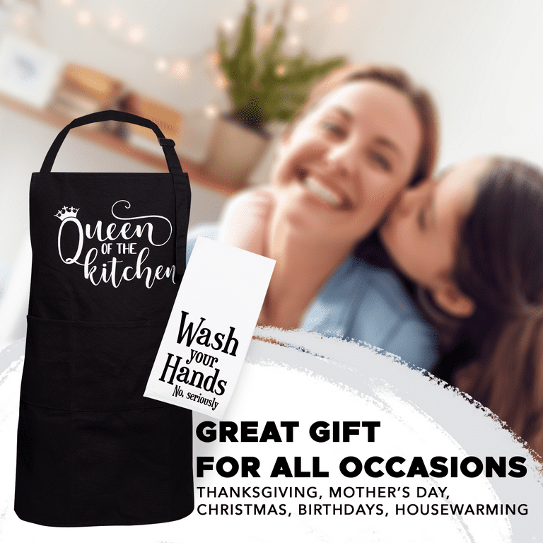 Cooking Aprons For Women - Funny Aprons For Women, Cooking Gifts