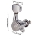 thumbnail image 4 of Maytalsory 6 Pieces Guitar String Tuning Pegs,Tuner Knobs Heads of 6 pcs guitar Machine, 4 of 6