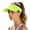 Green, variant on Ponytail Friendly Sun Visor Hat for Men Women, Wide Brim UV Protection, Lightweight Outdoor Hat, 1 Piece, One Size
