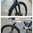 thumbnail image 3 of WRISTBIQUE Mountain Bike Mud Guard Set Black Front and Rear Suitable for Most Bikes, 3 of 8