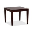 thumbnail image 5 of Lorell, Mahogany Finish Solid Wood Corner Table, 1 Each, 5 of 10