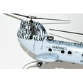thumbnail image 3 of HMM-262 Flying Tigers CH-46 model, 1/38 (14") Scale, Mahogany, Phrog, 3 of 7