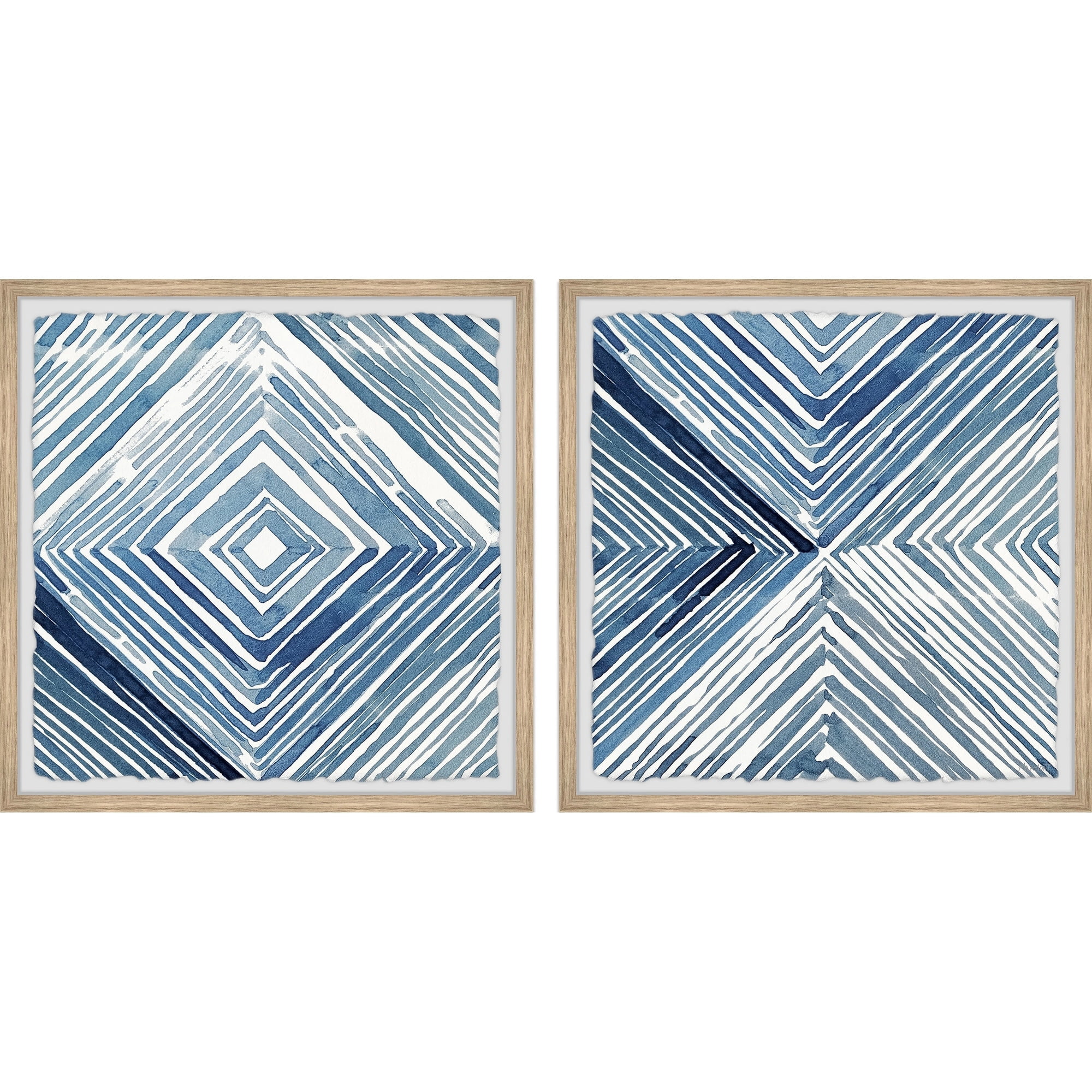 Marmont Hill Lines and Art Diptych