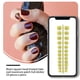 thumbnail image 5 of Jumpingount Paquete de 24 uñas postizas de ataúd esmerilado de cabeza cuadrada corta DIY uñas acrílicas con personalidad de estilo francés Juegos de manicura 13 color aguacate, 5 of 5