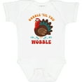 thumbnail image 3 of Inktastic Gobble Wobble Turkey Boys or Girls Baby Bodysuit, 3 of 5