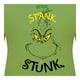 thumbnail image 3 of Playera El Grinch para Dama, con Estampados del Rostro De El Grinch y Frase Verde Talla EG, 3 of 4