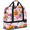 Multicolour 4, variant on Frog Print Foldable Travel Duffle Bag for Women and Men Lightweight Carry On Overnight Bag Cute Frog Gym Luggage Weekender Bags with Shoe Compartment