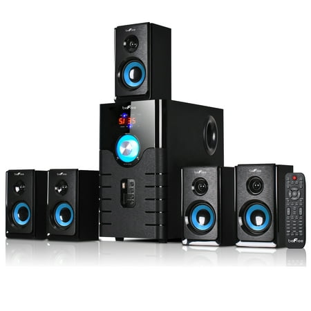 beFree Sound 5.1 Channel Surround Sound Bluetooth Speaker System- (The Best Surround Sound Speakers)