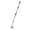 Black, variant on Cleaning Brush Electric Long Handle Extendable Mop for Bathroom Toilet Floor Kitchen White