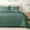 Green, variant on Exclusivo Mezcla Twin Quilt Bedding Set, Lightweight Soft Bedspreads Coverlets with 1 Pillow Sham, Modern Green Quilts Twin XL Size for All Seasons